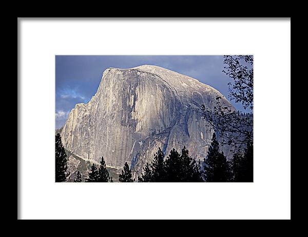 Sierra Nevadas Framed Print featuring the photograph Half Dome by Lynn Bawden