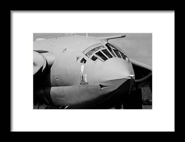 Handley Page Framed Print featuring the photograph Handley Page Victor by Tim Croton