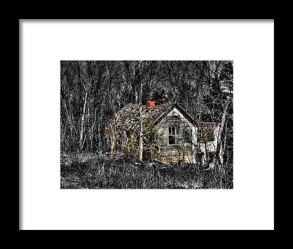 Dilapidated Framed Print featuring the photograph Handyman Special by William Fields