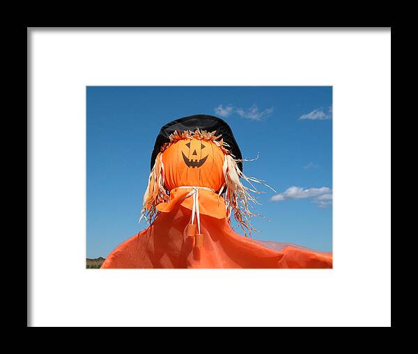 Pumpkin Framed Print featuring the photograph Happy Halloween by Cathy Kovarik