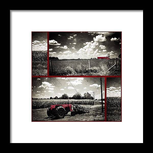 Blackandwhite Framed Print featuring the photograph Heartland by Natasha Marco