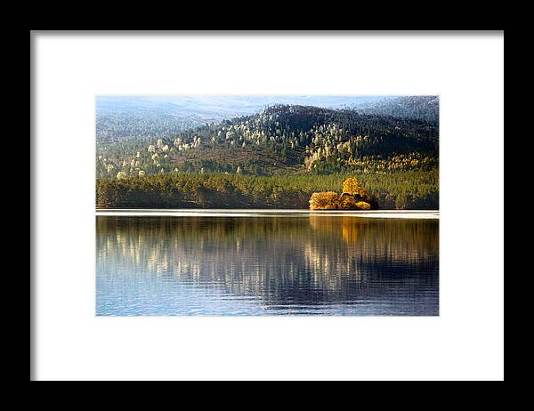 Scotland Framed Print featuring the photograph Highland reflections by Dorit Fuhg
