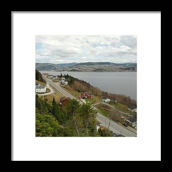 Scenery Framed Print featuring the photograph Hike In Summerside by Julia Norris