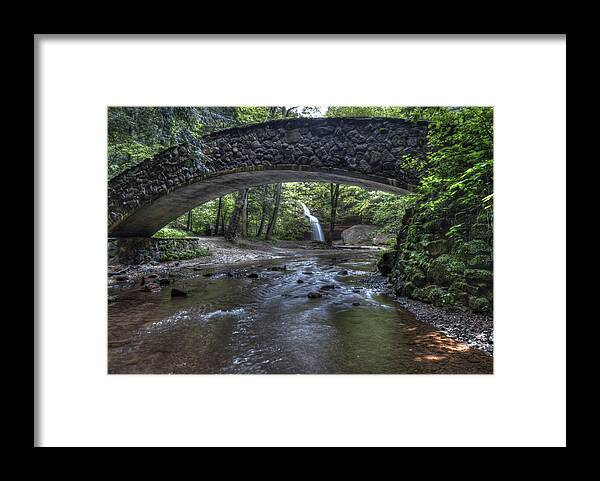  Framed Print featuring the photograph Hocking Bridge by Rick Hartigan