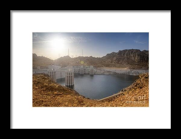 Yhun Suarez Framed Print featuring the photograph Hoover Dam by Yhun Suarez