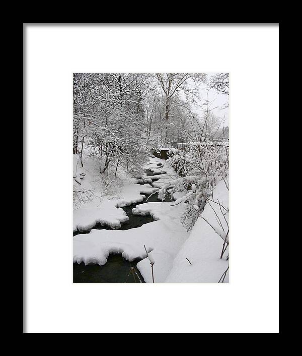 Snow Framed Print featuring the photograph Hope by Azthet Photography