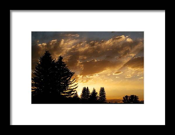Sunset Framed Print featuring the photograph Hope by Kevin Bone