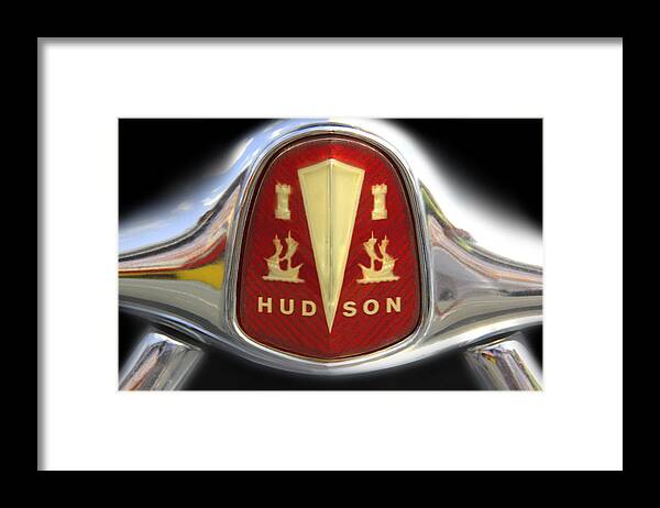 Hudson Framed Print featuring the photograph Hudson Grill Ornament by Mike McGlothlen
