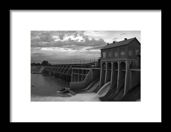 Oklahoma Framed Print featuring the photograph Hydro Flow II by Ricky Barnard