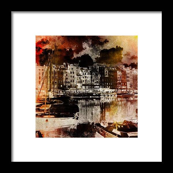 Tagstagram Framed Print featuring the photograph Impressionist Reflection: Edit Only For by Thomas Hallmark