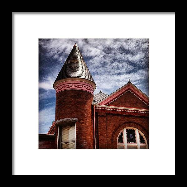  Framed Print featuring the photograph In Historic Downtown Berlin, Maryland by Troy Thomas