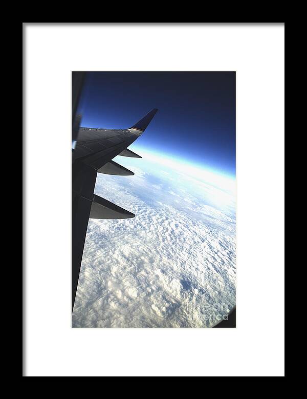 Plane Framed Print featuring the photograph In Orbit by Micah May