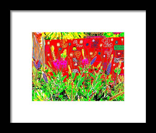 Garden Framed Print featuring the photograph In the Garden of My Heart by Anita Dale Livaditis