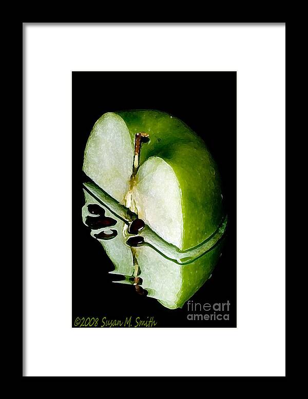 Photograph Framed Print featuring the photograph Insides Out by Susan Smith