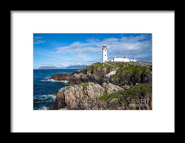 Lighthouse Framed Print featuring the photograph Irish Lighthouse by Andrew Michael