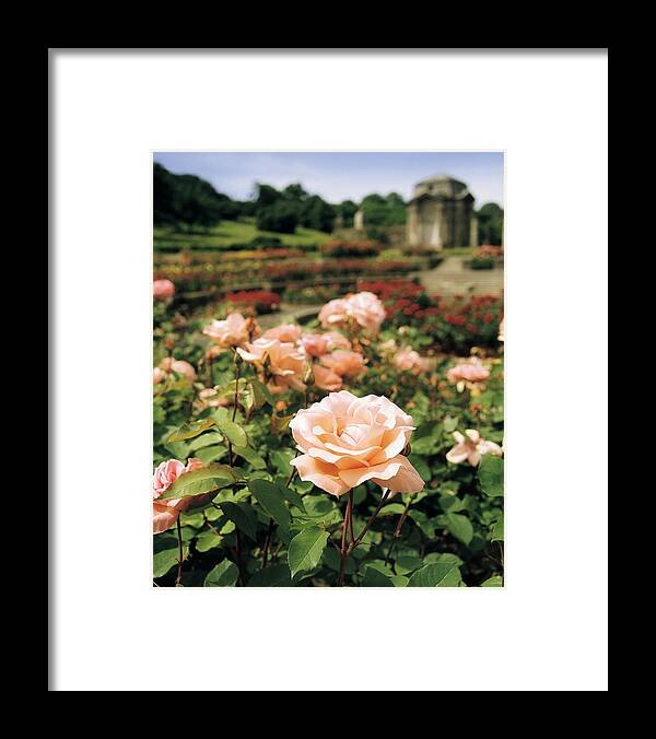 Building Framed Print featuring the photograph Irish National War Memorial Gardens by The Irish Image Collection 