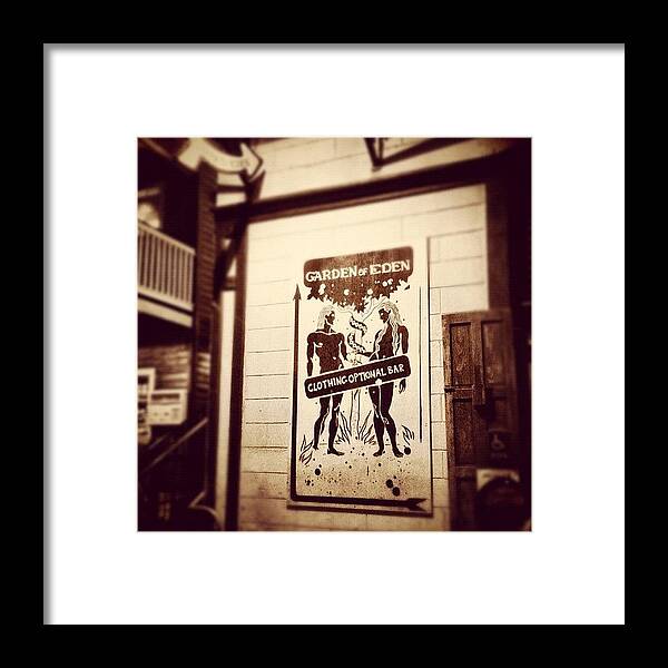 Key West Framed Print featuring the photograph It's Worth A Look. by Casey Fessler