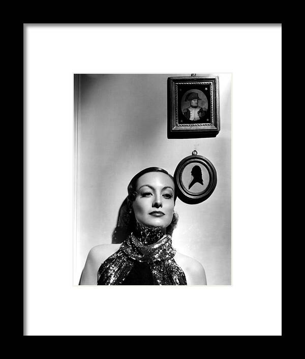 1930s Fashion Framed Print featuring the photograph Joan Crawford, 62234 by Everett