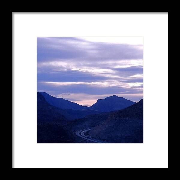 Mountains Framed Print featuring the photograph Journey by Kelli Stowe