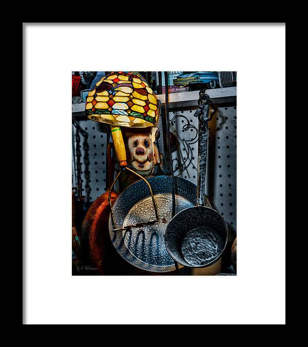 Pans Framed Print featuring the photograph Just Hangin by Christopher Holmes