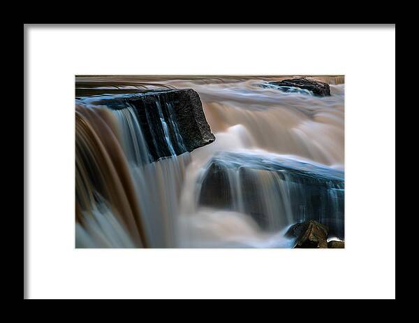 Waterfall Framed Print featuring the photograph Kang Sopa Waterfall by Arthit Somsakul