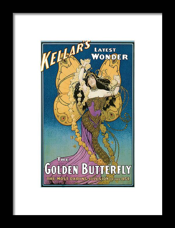 Kellar Framed Print featuring the painting Kellar's Latest Wonder by Unknown