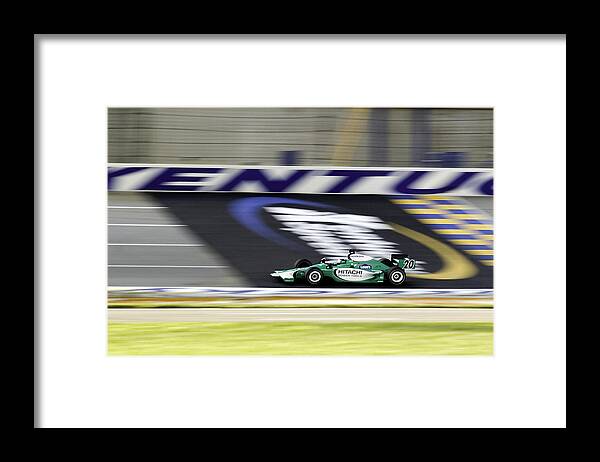 Kentucky Framed Print featuring the photograph Kentucky Speedway IRL by Keith Allen