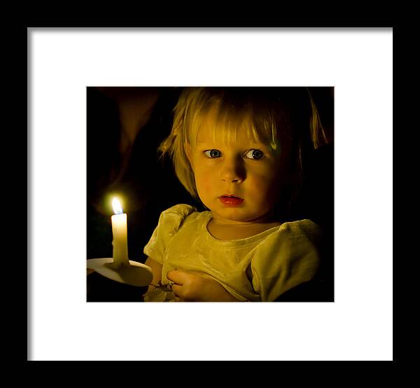 Candle Framed Print featuring the photograph Kingdom Living by Mary Jane Armstrong