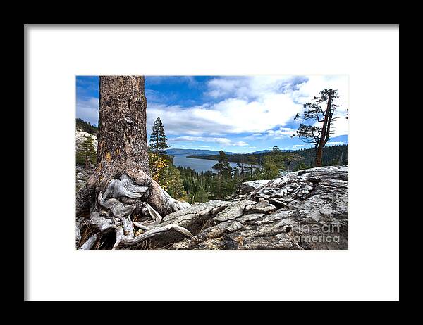 Lake Tahoe Framed Print featuring the photograph Knighton044 by Daniel Knighton