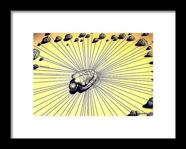 Wealth Without Work Framed Print featuring the digital art Knowledge Without Wisdom III by Paulo Zerbato