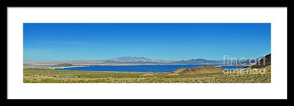 Lake Meade Framed Print featuring the photograph Lake Meade Nevada by Dejan Jovanovic
