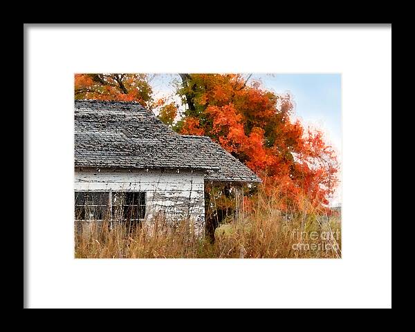 House Framed Print featuring the photograph Last Legs by Betty LaRue