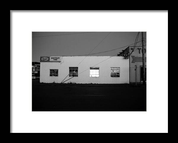 Urban Framed Print featuring the photograph Last light on by Kathleen Grace
