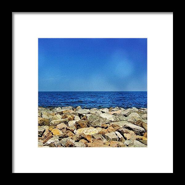 Landscape Framed Print featuring the photograph Layers Landscape by Rishi Sood