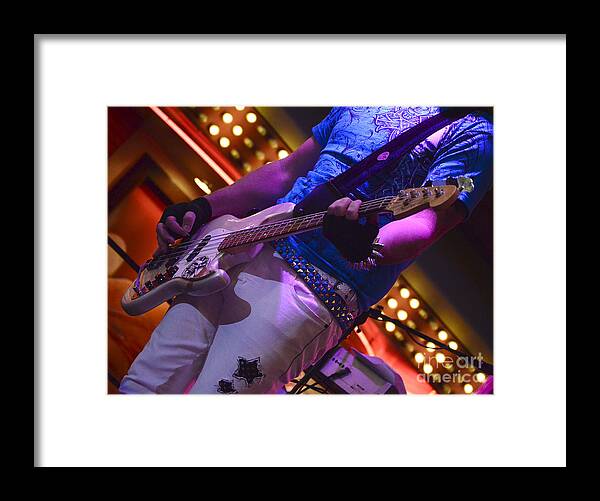 Raunchy Framed Print featuring the photograph Laying It Down by Bob Christopher