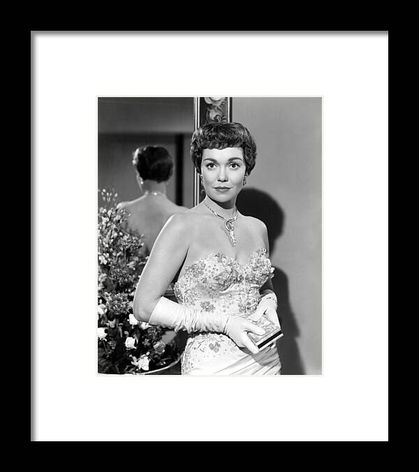 1940s Portraits Framed Print featuring the photograph Lets Do It Again, Jane Wyman, 1953 by Everett