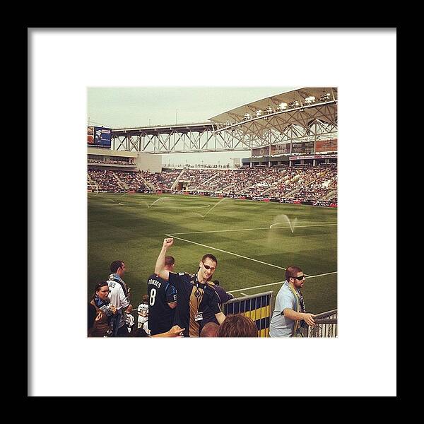  Framed Print featuring the photograph Let's Get A Win!!!! by Sean Sullivan