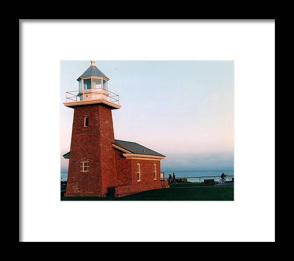California Light House Framed Print featuring the photograph Light Up My Life by Tanya Tanski