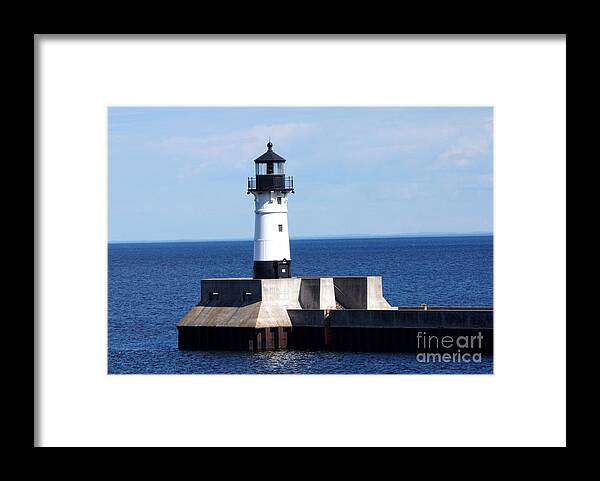 Lighthouse Framed Print featuring the photograph Lighthouse by Lori Tordsen