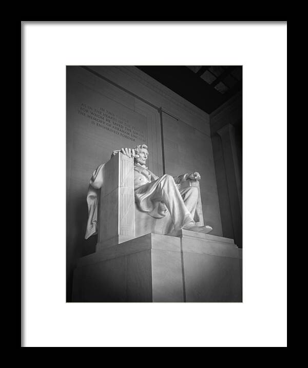 Lincoln Memorial Framed Print featuring the photograph Lincoln Memorial 3 by Mike McGlothlen