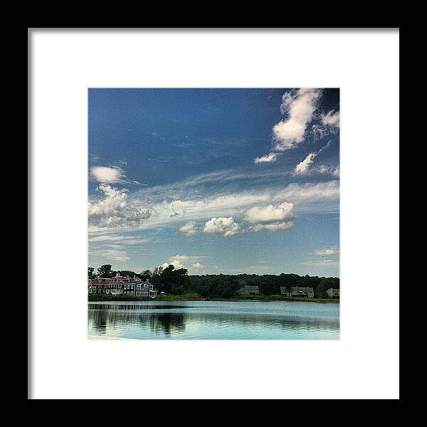 Summer Framed Print featuring the photograph live In The Sunshine, Swim In The by Lia Kent