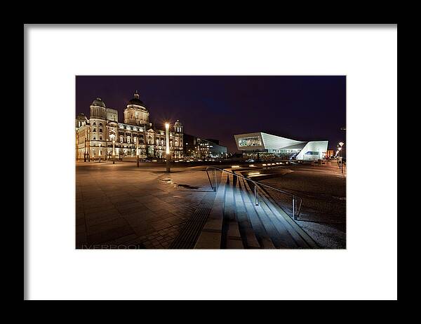 Liverpool Framed Print featuring the photograph Liverpool - the old and the new by B Cash