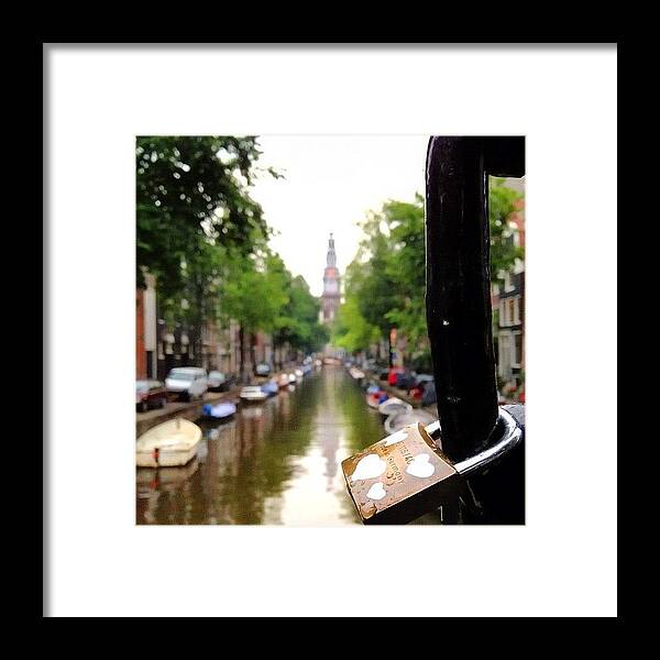 Holland Framed Print featuring the photograph Locks Of Love by Jonathan P