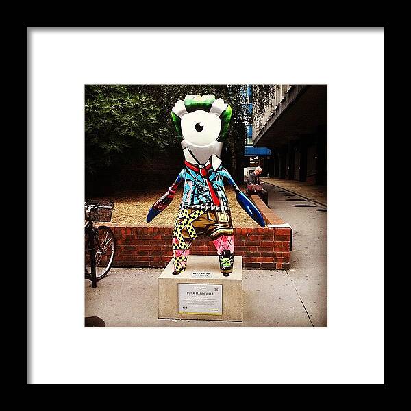 London2012 Framed Print featuring the photograph #london2012 by Lorena Chavarro