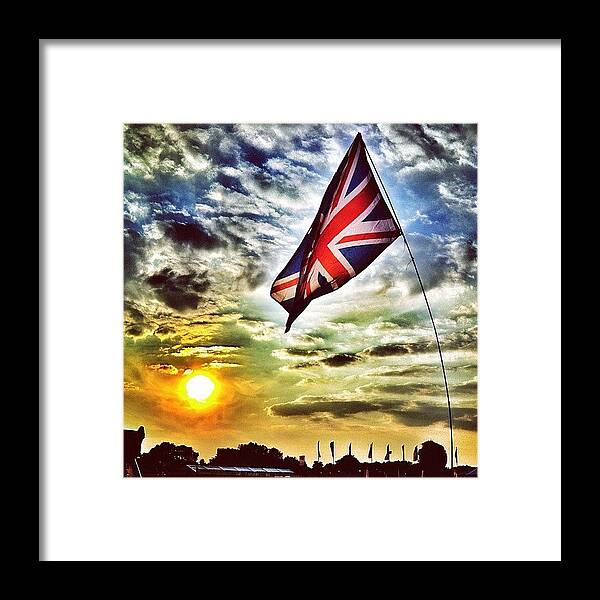 Summer Framed Print featuring the photograph #london2012 #olympics2012 #olympics by Andy Johnson