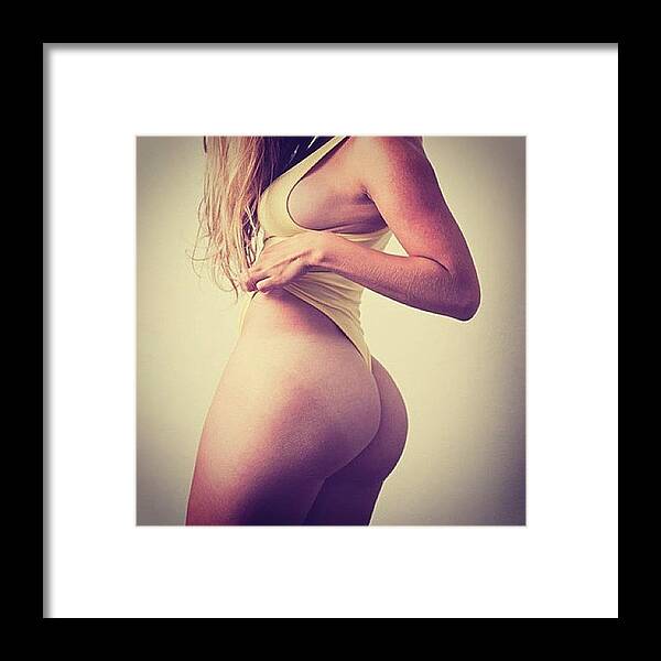 Hot ass booty Look At That Ass Booty Hotgirl Framed Print By Zoe Elliott