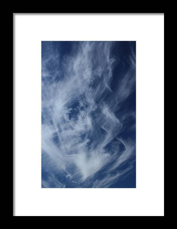 Clouds Framed Print featuring the photograph Love is in the Air by Ellery Russell