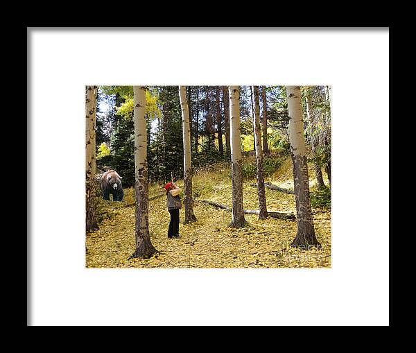 Nava Jo Thompson Framed Print featuring the photograph Lunch? by Nava Thompson