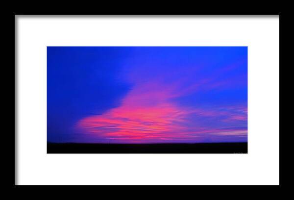  Framed Print featuring the photograph Magenta Morning by Debbie Portwood