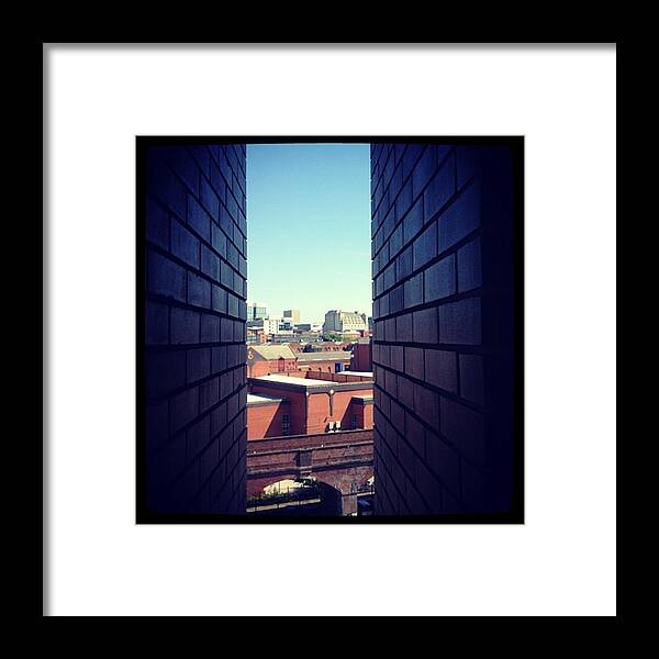  Framed Print featuring the photograph Manchester by Chris Jones